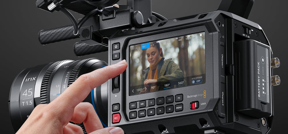 Blackmagic PYXIS 12K (L-Mount) – Upravljanje na dosegu prstov