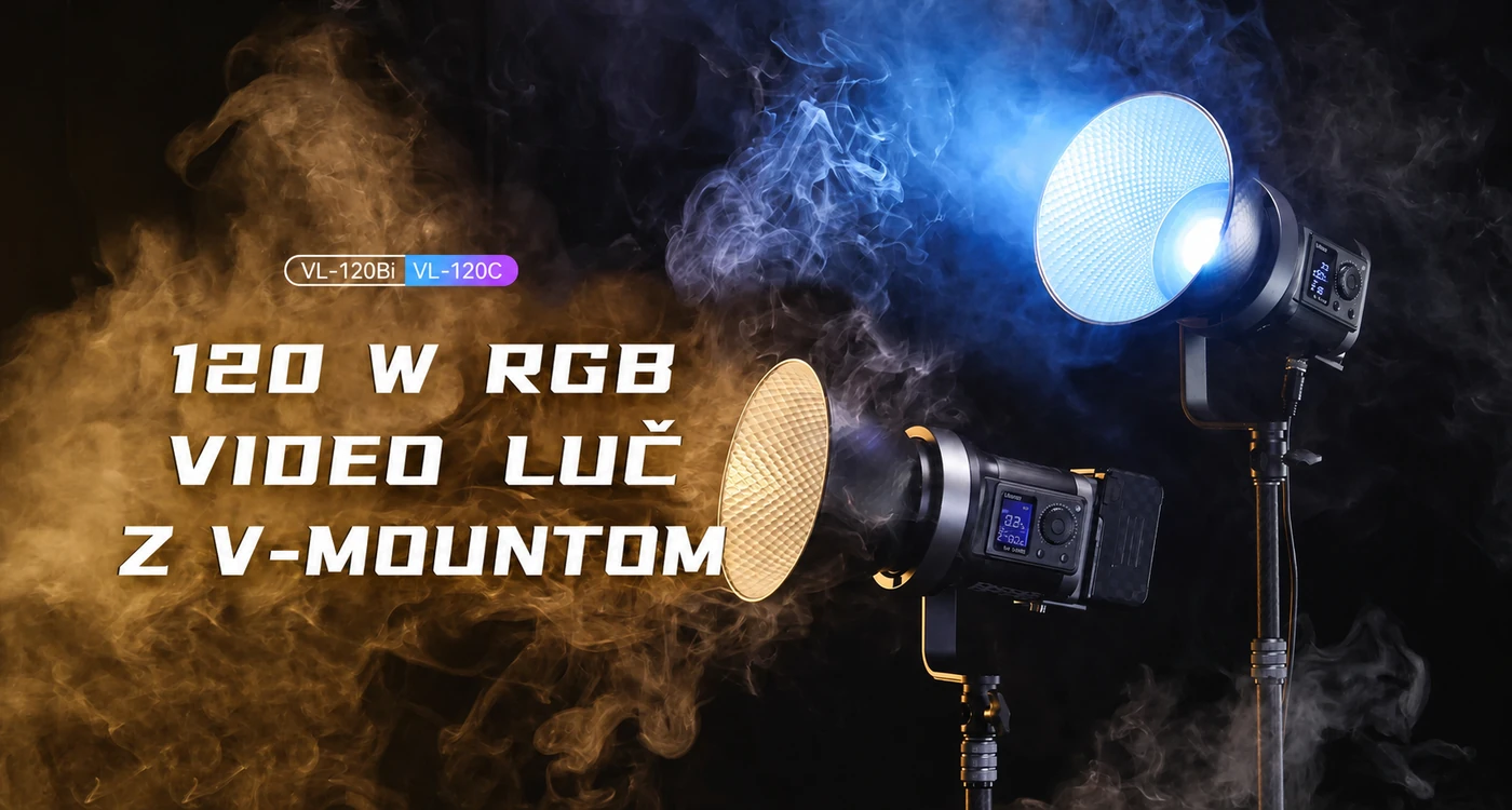 Ulanzi VL-120C 120W RGB V-Mount videosvětlo