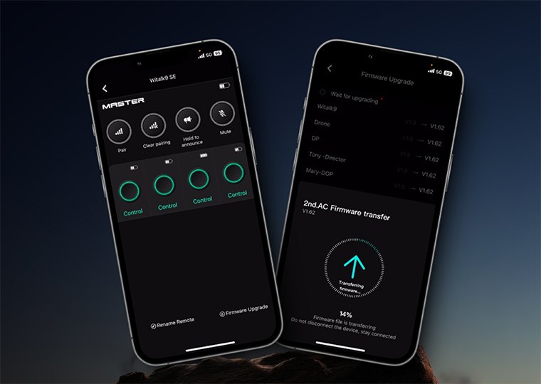 Saramonic WiTalk9 SE 3S – Aplikacija Saramonic
