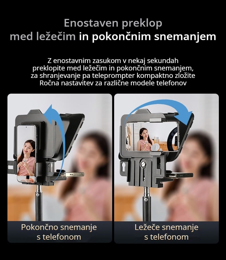 Pokončno in ležeče