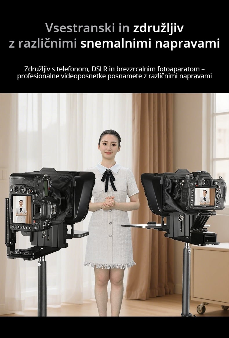Za telefon, DSLR in brezzrcalni fotoaparat