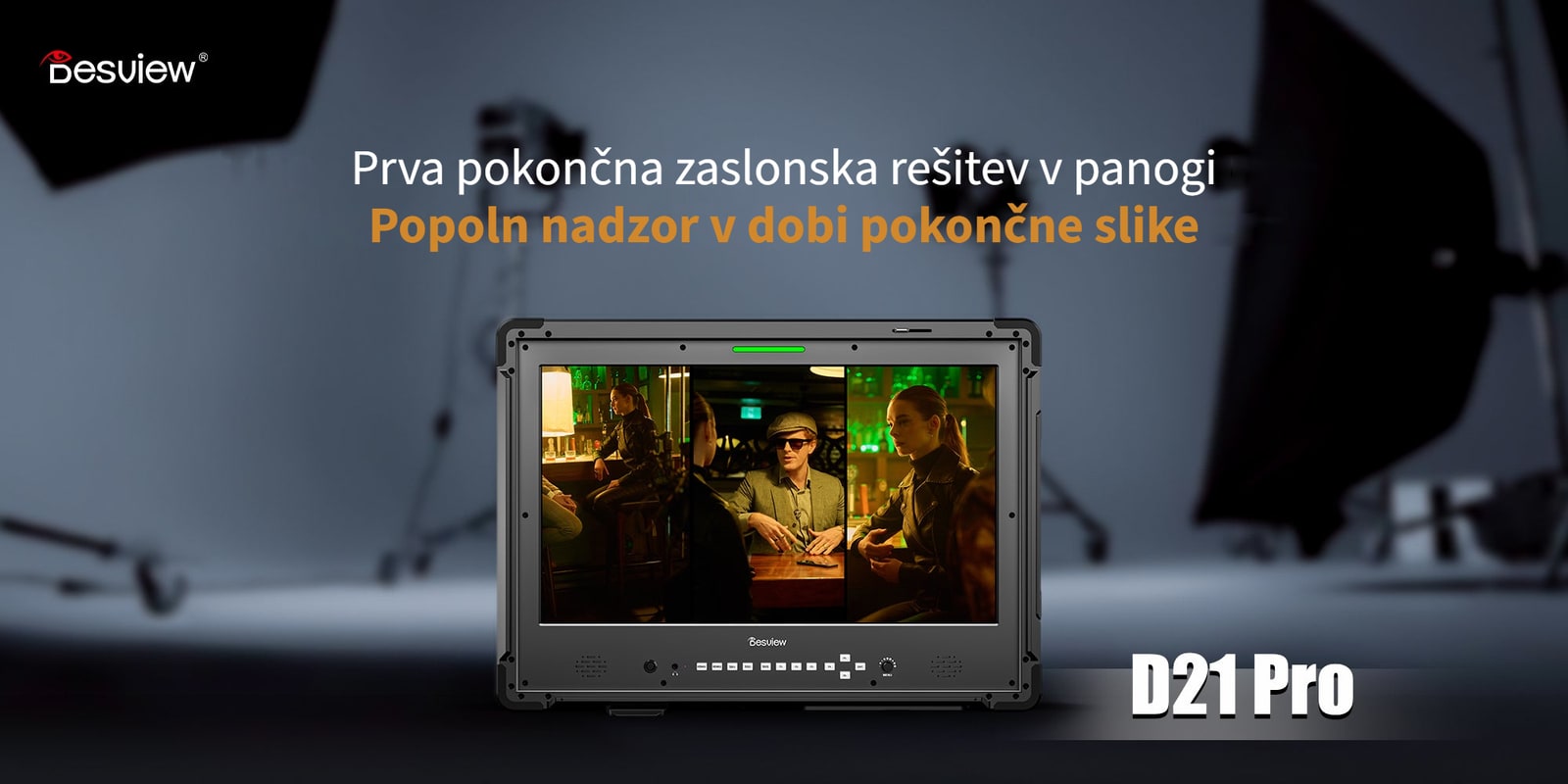 Desview D21 Pro – oddajni monitor za dobo pokončne slike