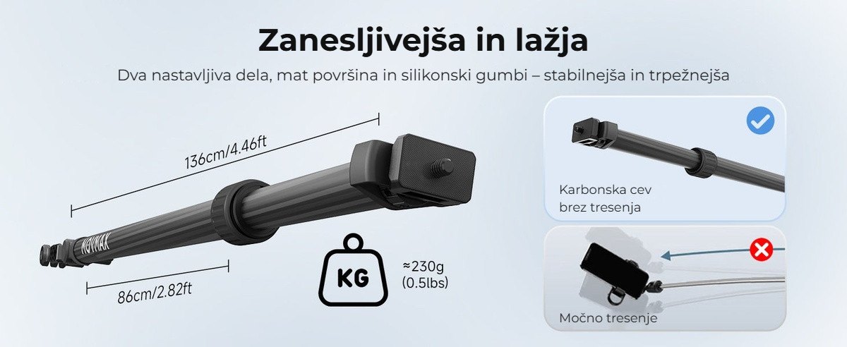 Zanesljivejša in lažja