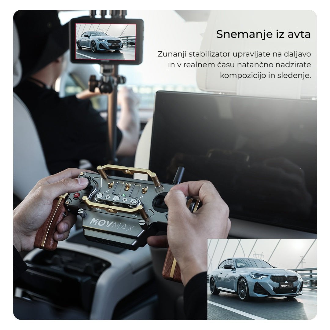 Snemanje iz avta