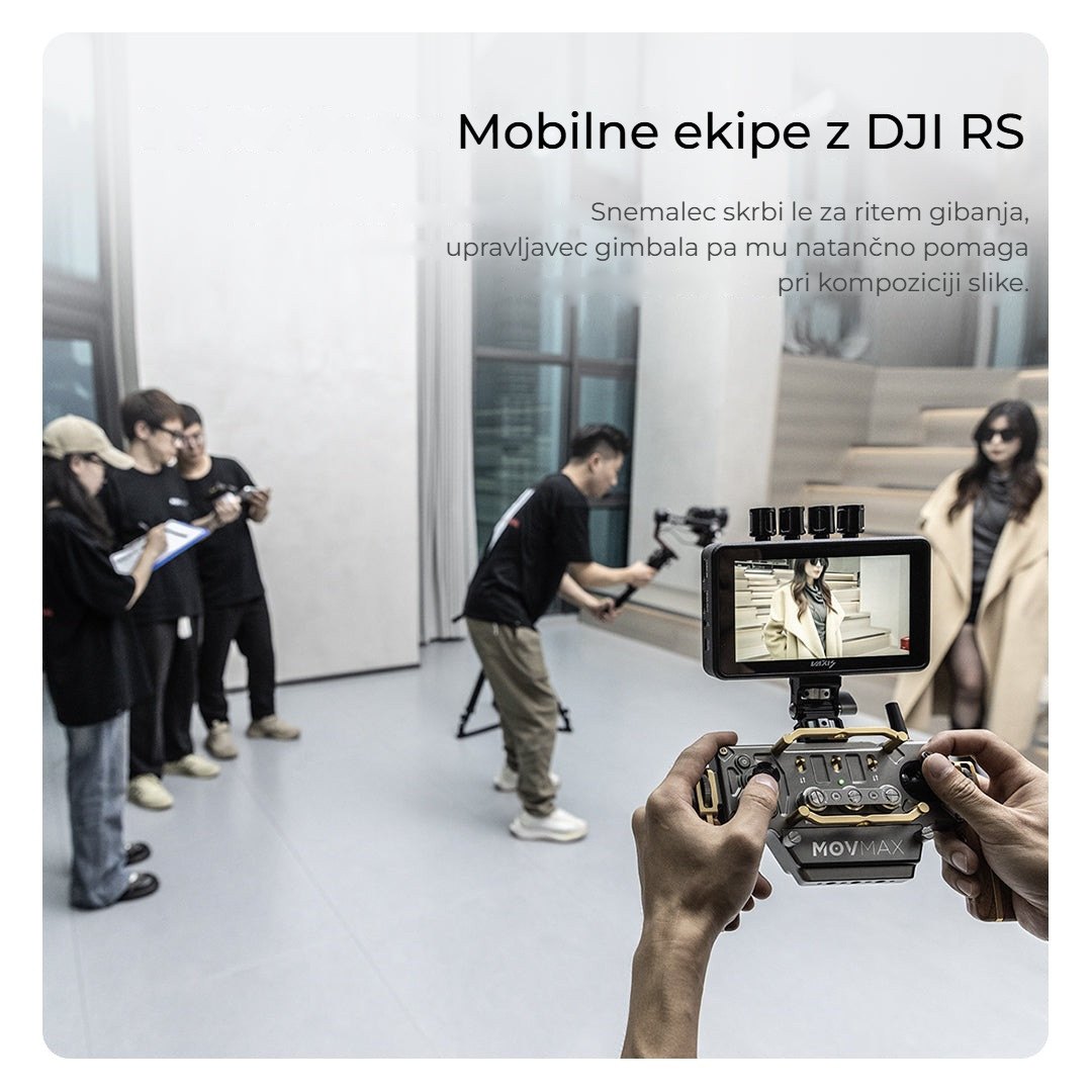 Mobilne ekipe z DJI RS