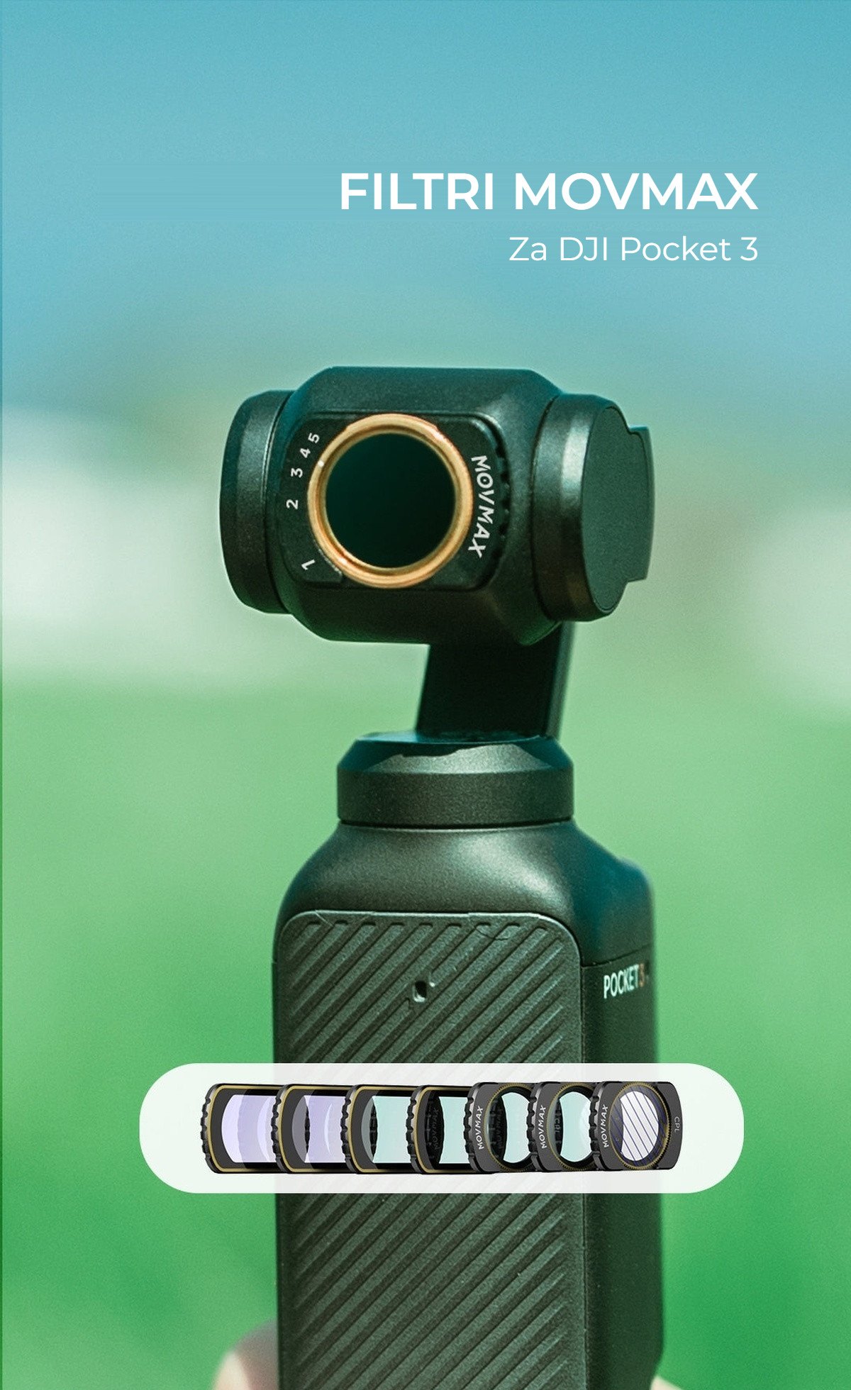 Filtri Movmax za DJI Pocket 3
