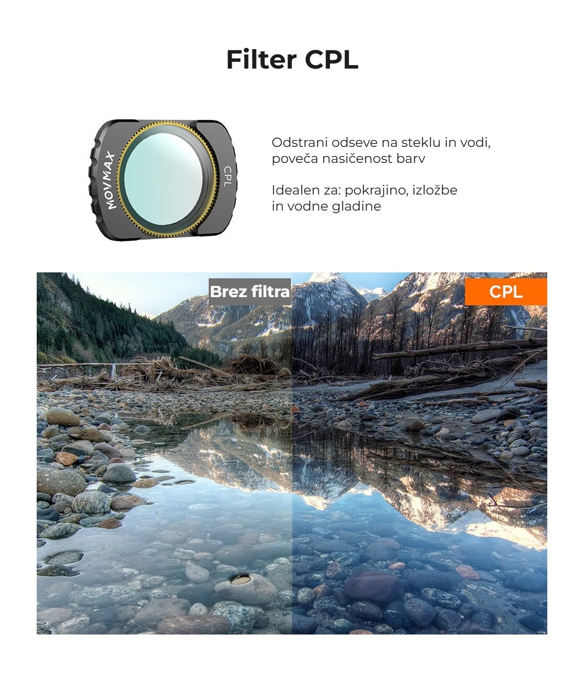 Polarizacijski filter CPL