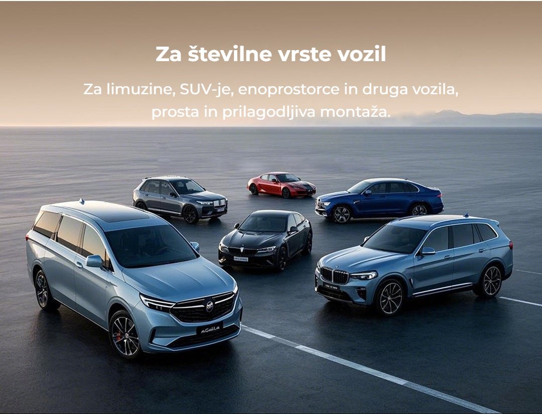 Za številne vrste vozil