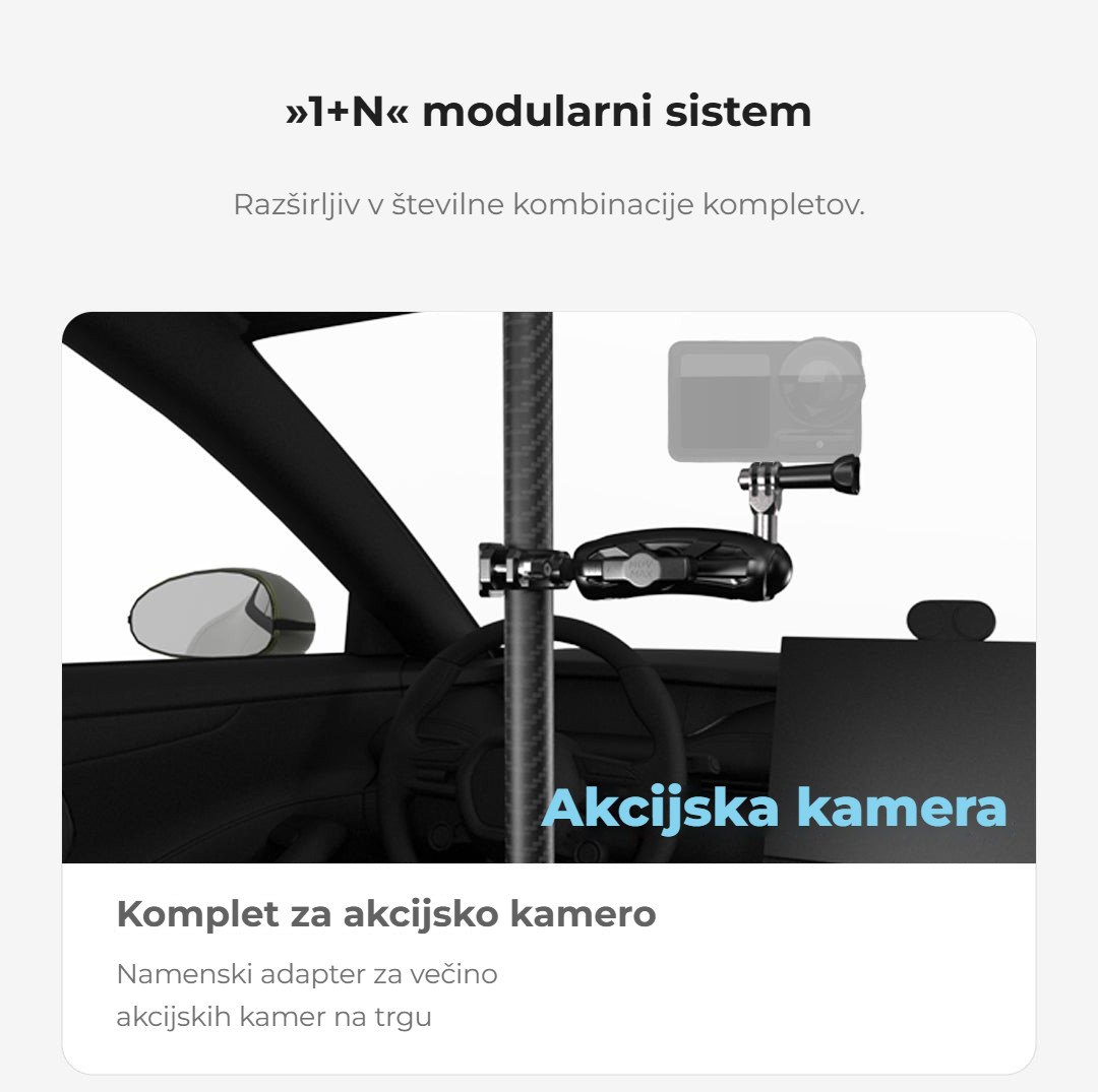 Komplet za akcijsko kamero