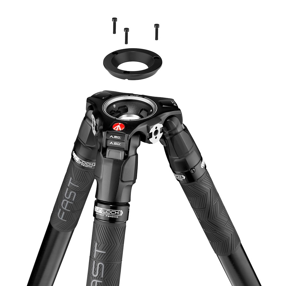 Adapter Manfrotto MVA060TF nad skledo stojala 635 FAST
