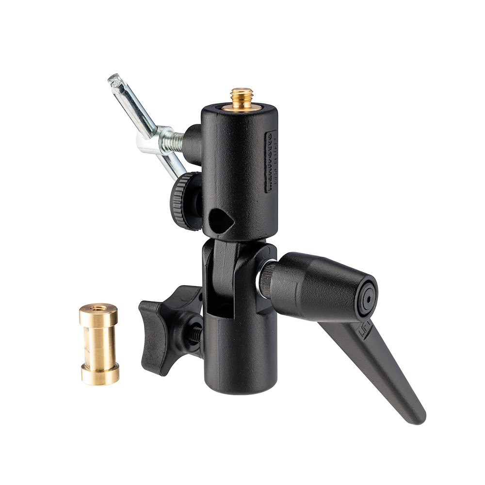 Manfrotto 026 Lite-Tite otočný adaptér s přiloženými čepy