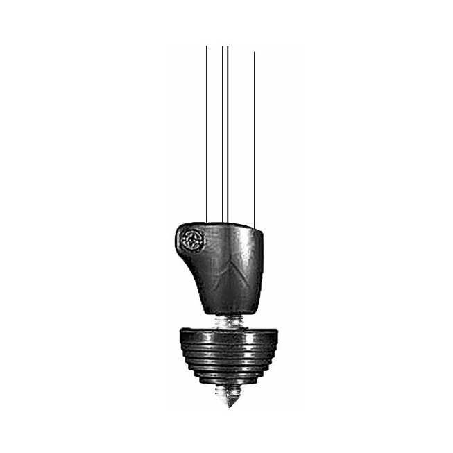 Dvostranska gumijasta/kovinska nogica Manfrotto 15SPK3, proizvajalčeva ilustracija