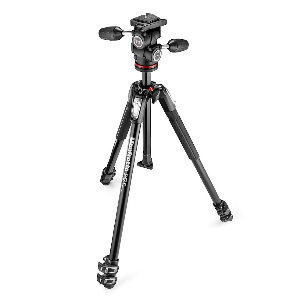 Manfrotto MK190X3-3W1 – stojalo 190X s trismerno glavo 804