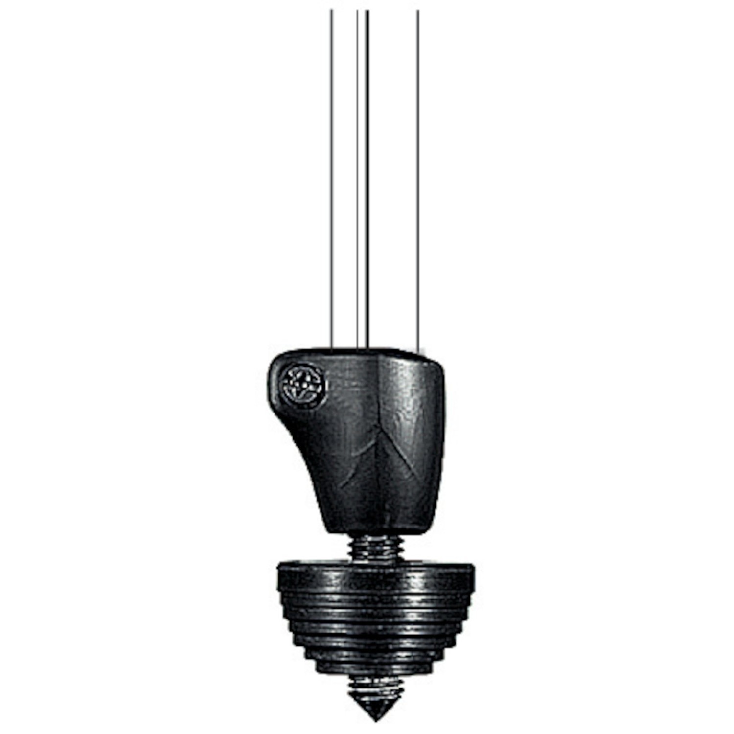 Manfrotto 695SP2 gumijasta nogica s kovinsko konico, prikaz namestitve