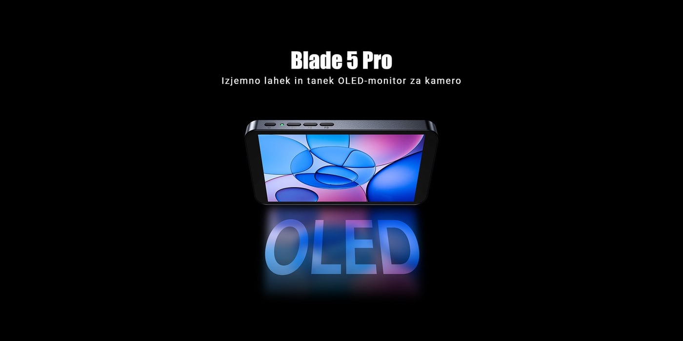 Desview Blade 5 Pro – izjemno lahek in tanek OLED-monitor za kamero