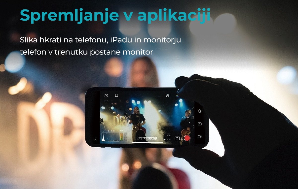 Spremljanje v aplikaciji