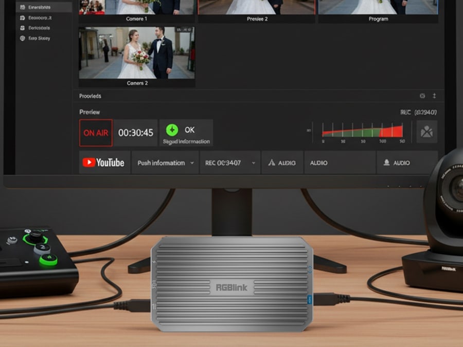 Tokovi NDI, RTSP in RTMP na HDMI