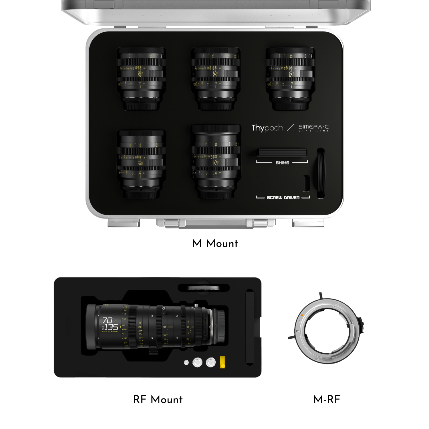 Thypoch Simera-C and DZOFILM Catta Zoom kit
