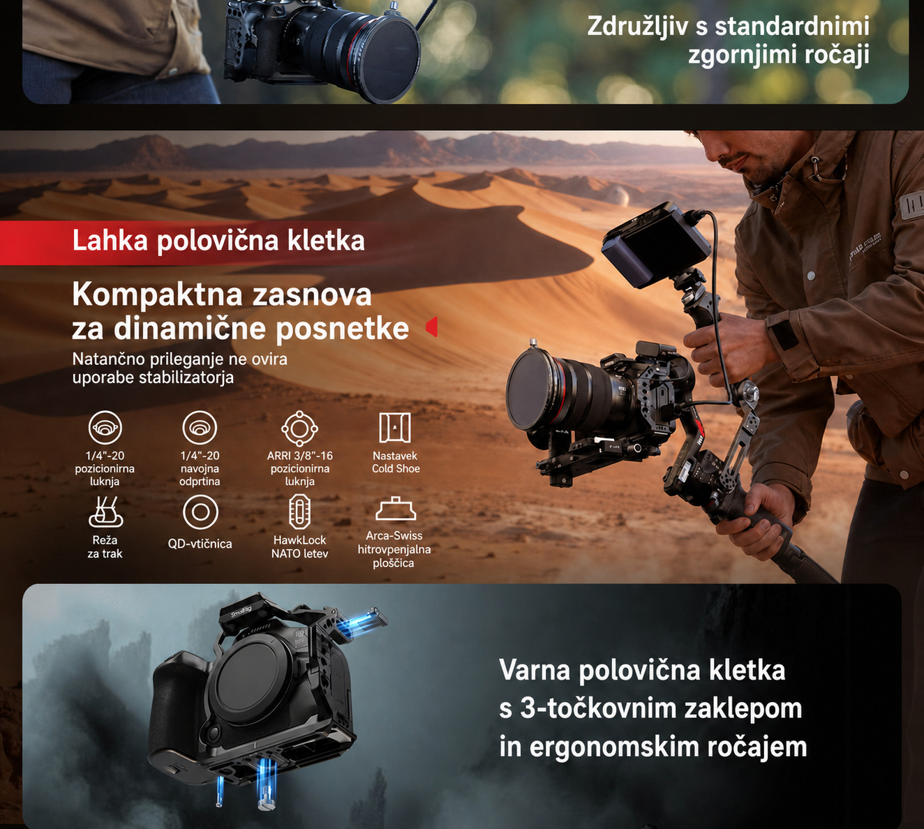 SmallRig Canon R6 family – 5/8