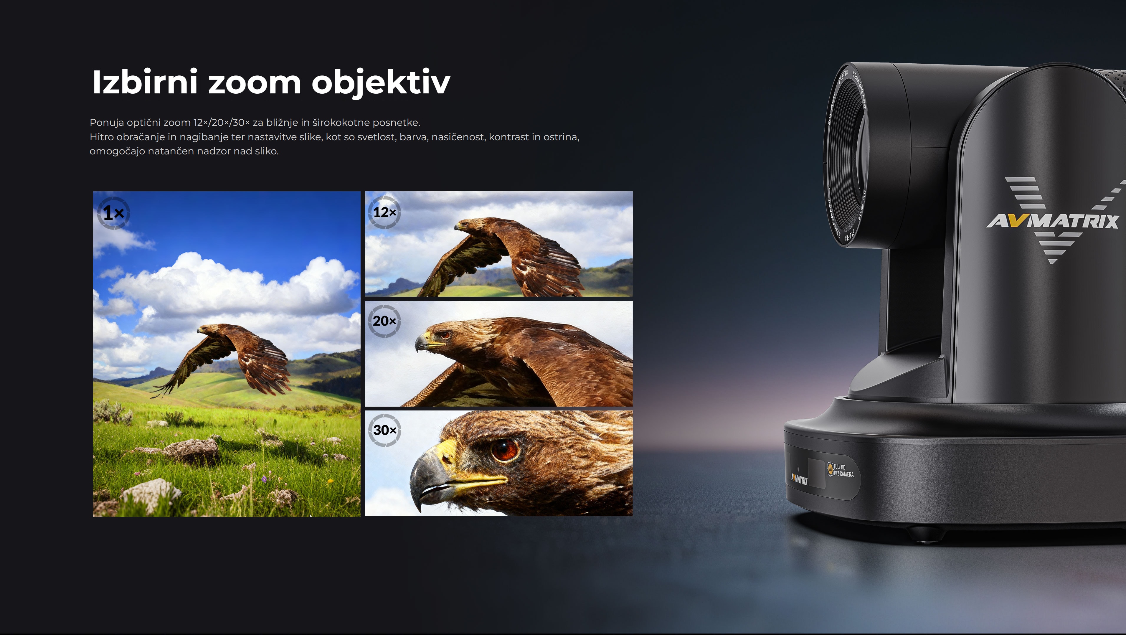 AVMatrix PTZ Camera EAGLE P12A