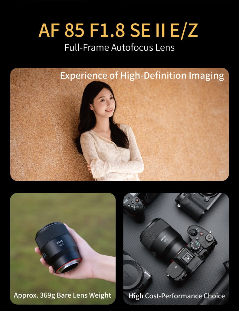 FZ 85mmF1.8 STM SE II