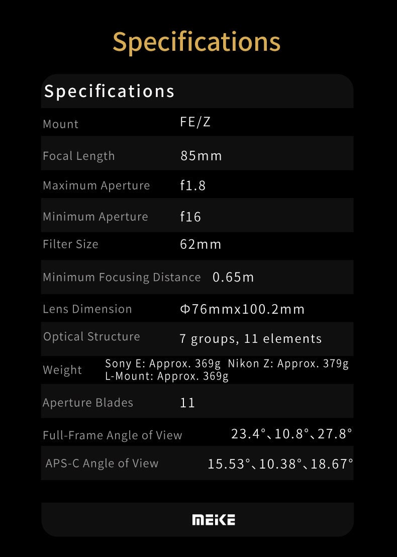FZ 85mmF1.8 STM SE II