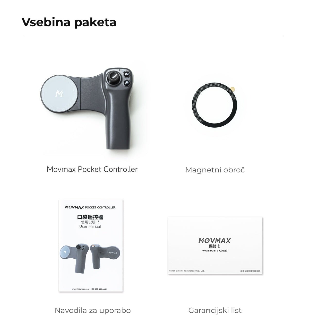 Vsebina paketa
