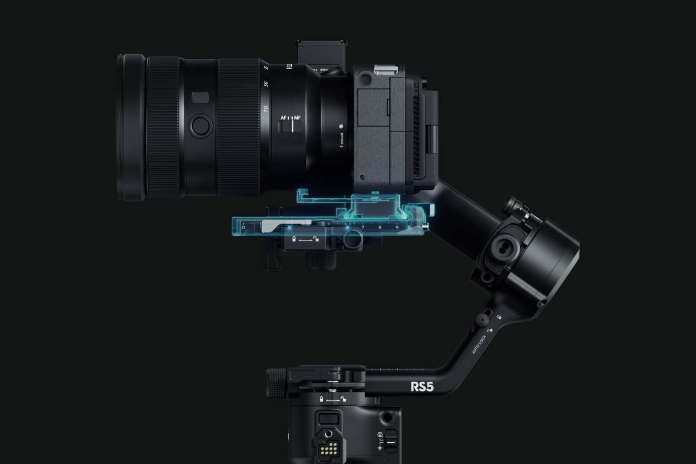 DJI RS 5 – Hiter prehod na navpično snemanje