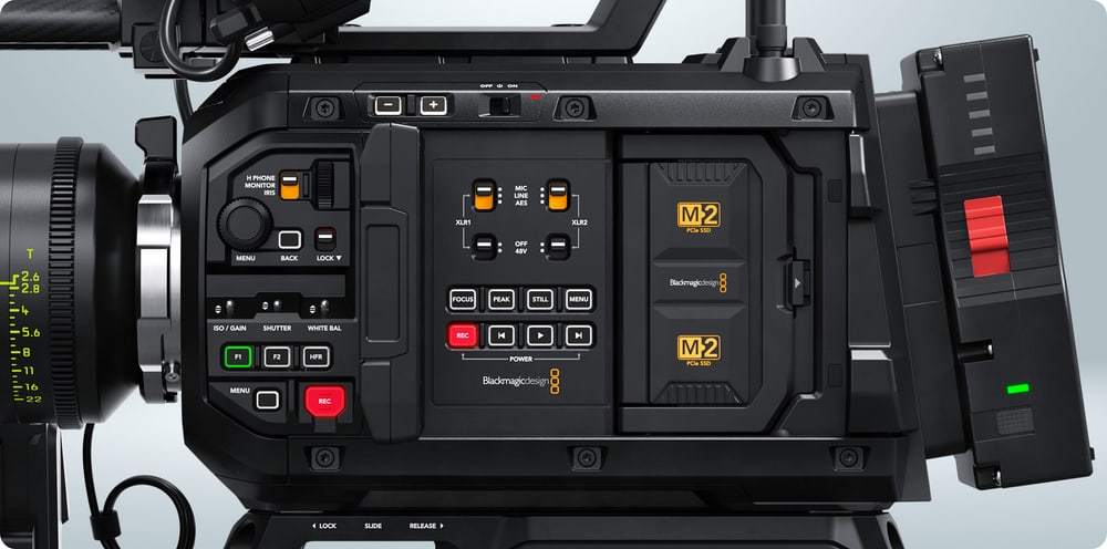 Blackmagic URSA Cine 12K LF 100G + EVF – Ohišje za zahtevne produkcije