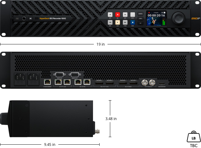 Mere HyperDeck ISO Recorder 100G