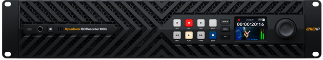 HyperDeck ISO Recorder 100G v rack izvedbi