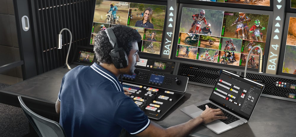 ATEM 4 M/E Constellation IP Plus – 4 neodvisni multiview