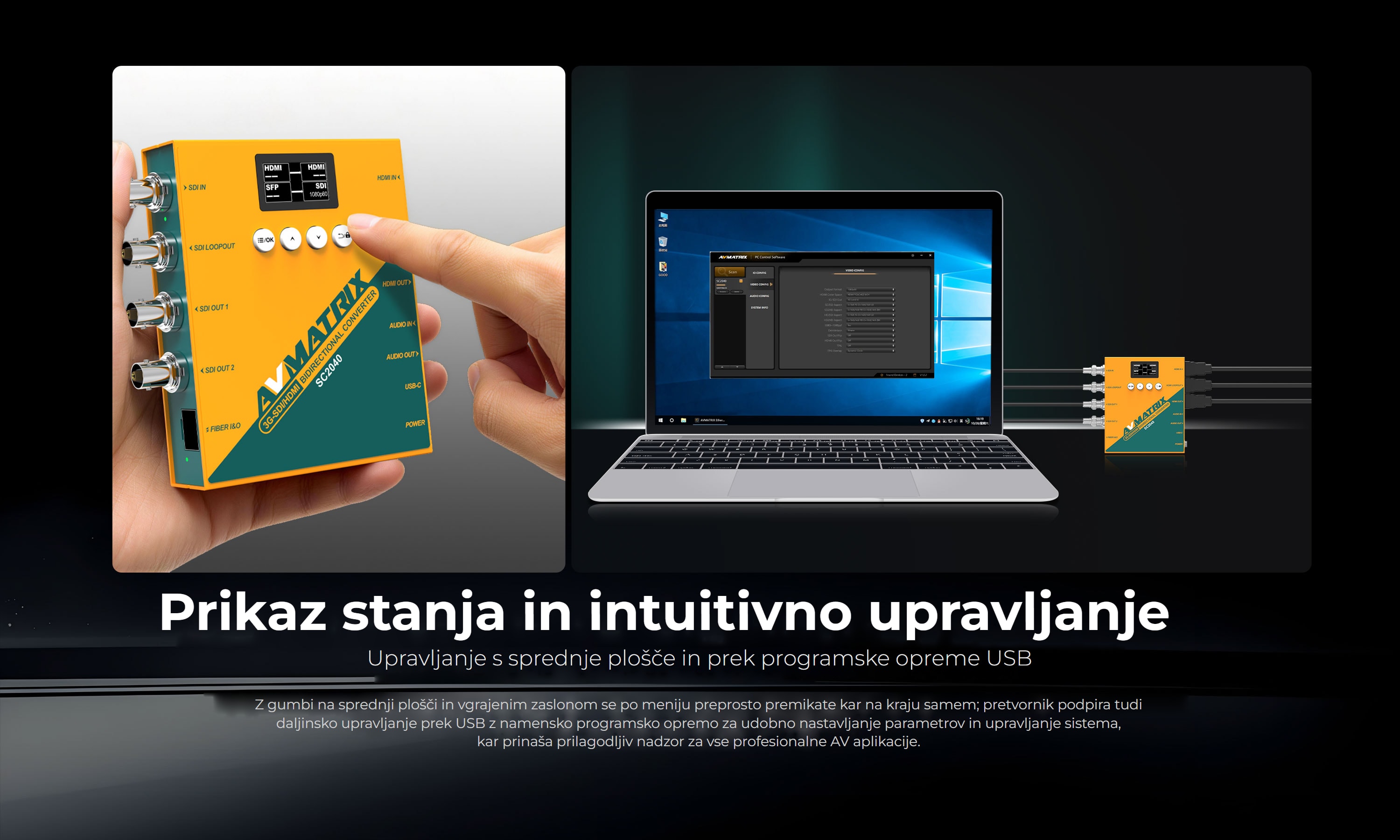 AVMATRIX SC2040 TR
