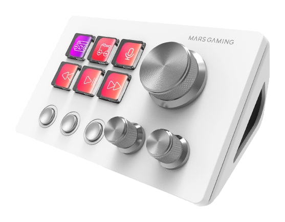 Mars Gaming MSD-TWO – 6 prilagodljivih LCD-tipk