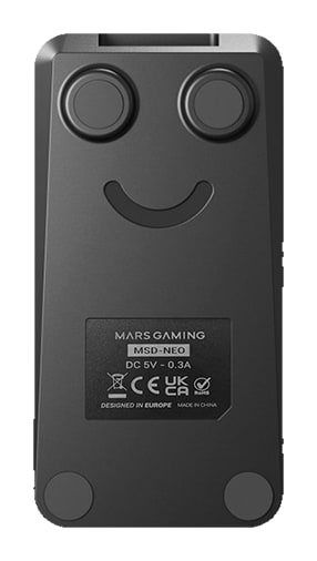 Mars Gaming MSD-NEO – Vrtljivi gumb in dva gumba