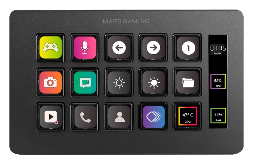 Mars Gaming MSD-ONE – Programska oprema s scenami in vtičniki