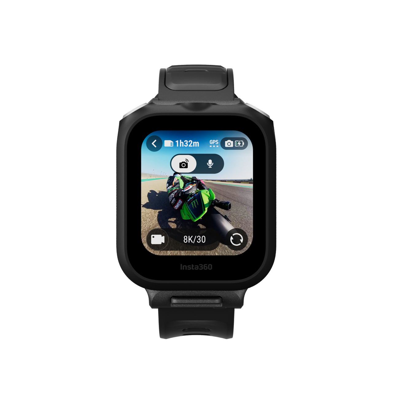 Insta360 GPS Preview Remote 2.0 z vgrajenim mikrofonom