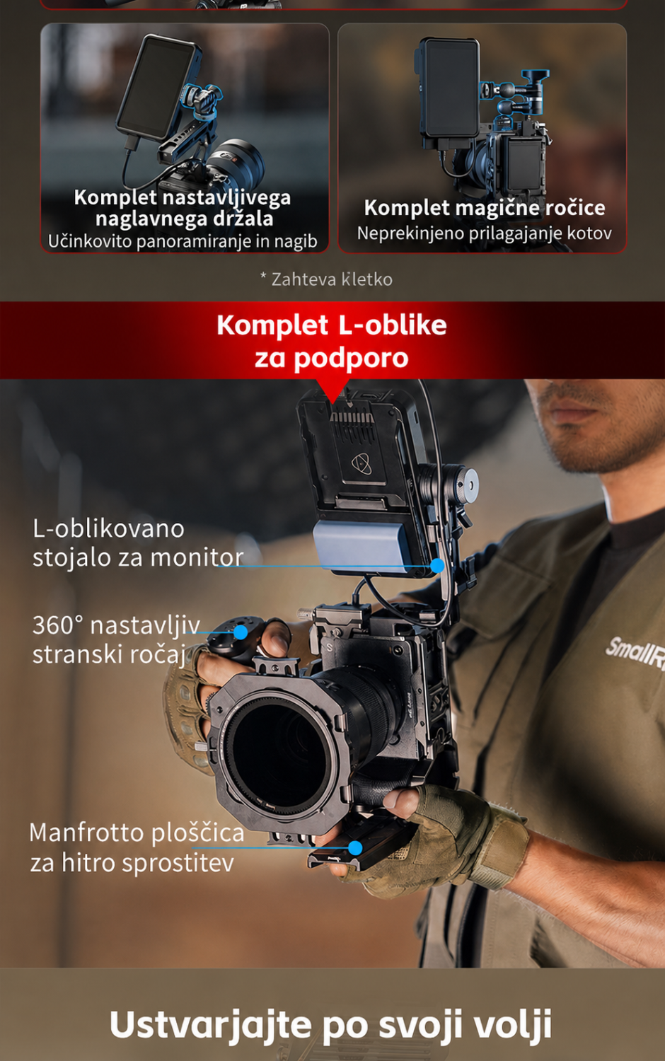 SmallRig Monitor Support 6314 – slovinská infografika 2