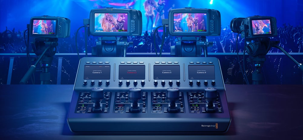 ATEM Camera Control Panel – Do štiri kamere z ene plošče