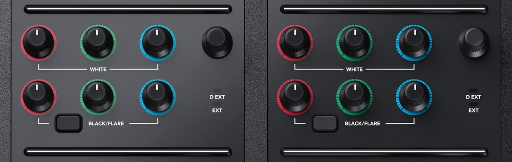 ATEM Camera Control Panel – Korekcija RGB za belo in črno
