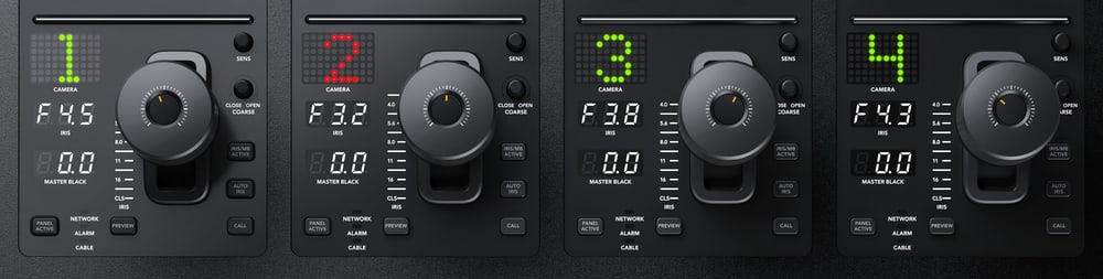 ATEM Camera Control Panel – Igralna palica za zaslonko in master black