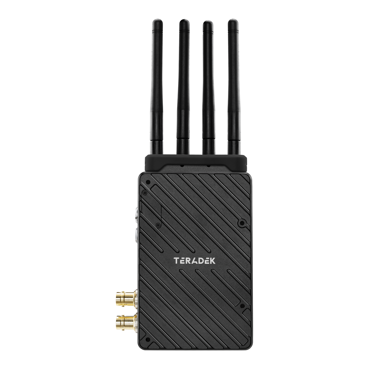 Črn identifikacijski trak Teradek 11-0970 na oddajniku Bolt 6 XT TX