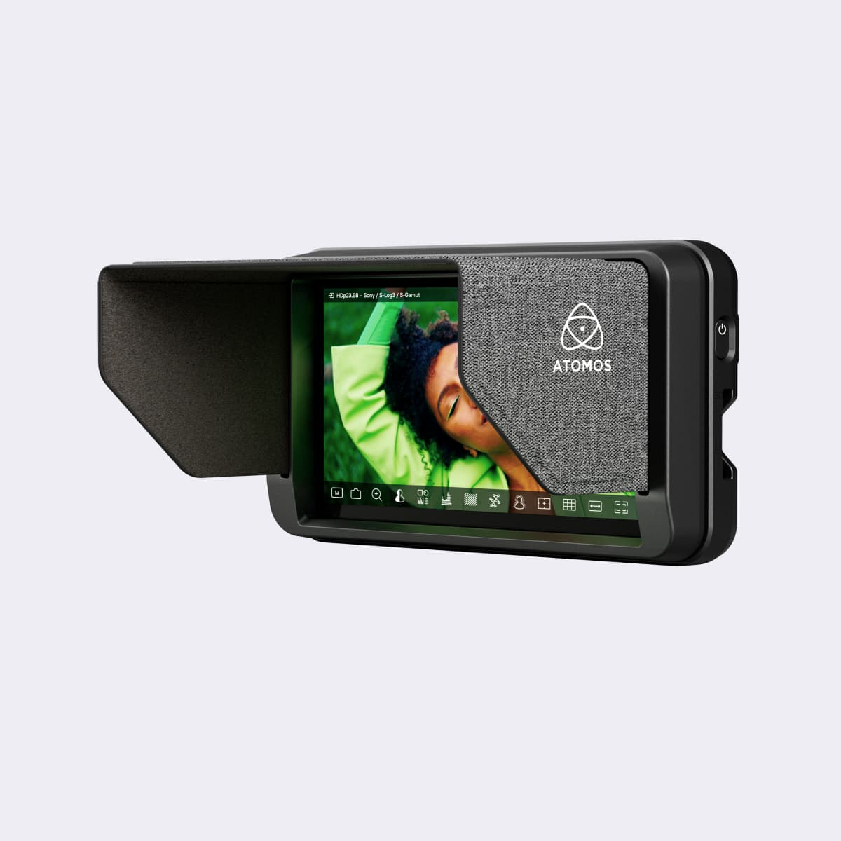 Atomos senčnik na monitorju Shinobi II