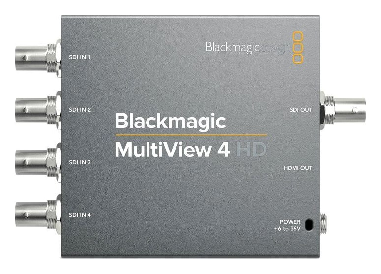 Blackmagic MultiView 4 HD – Majhna enota za režijo in lokacijo