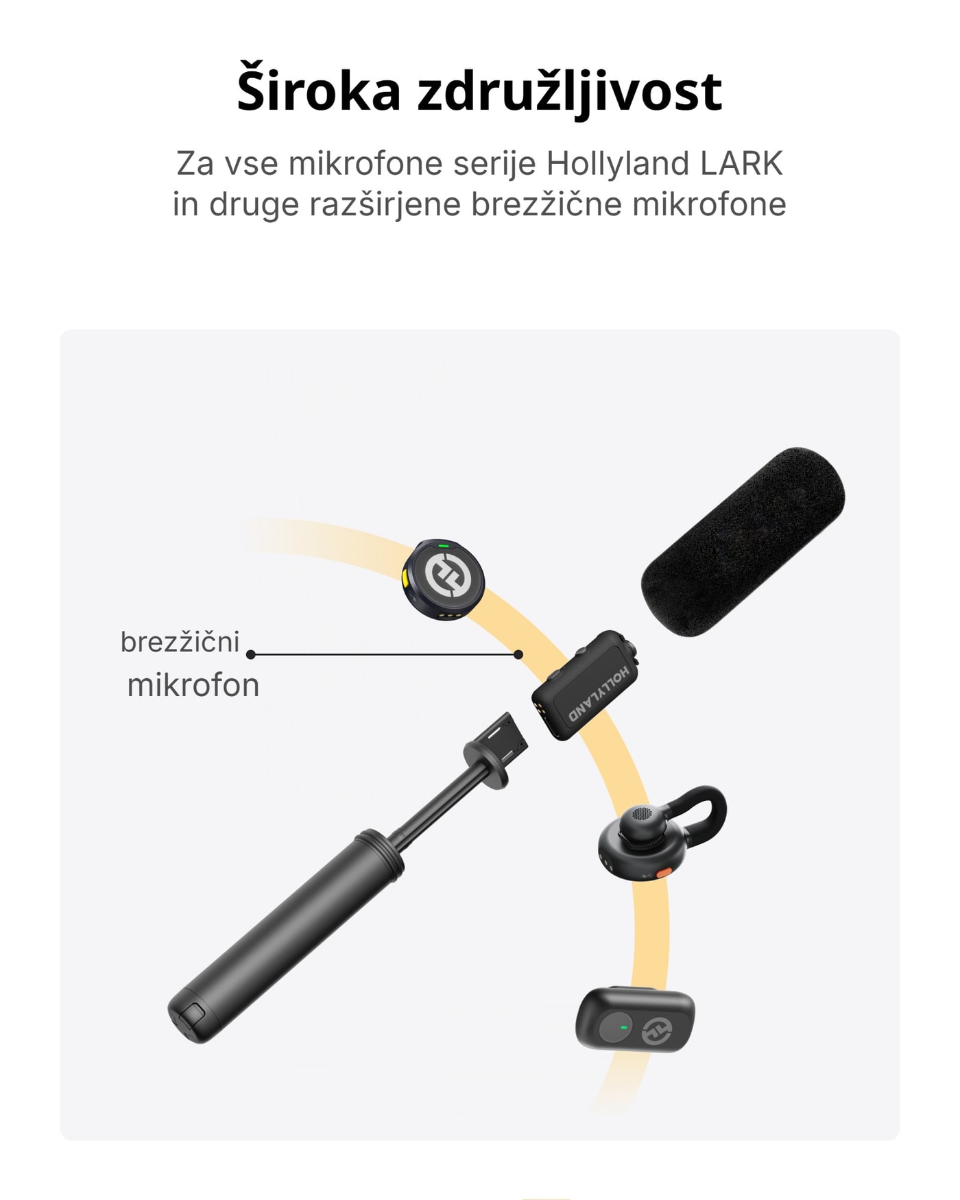 Za oddajnike LARK in druge