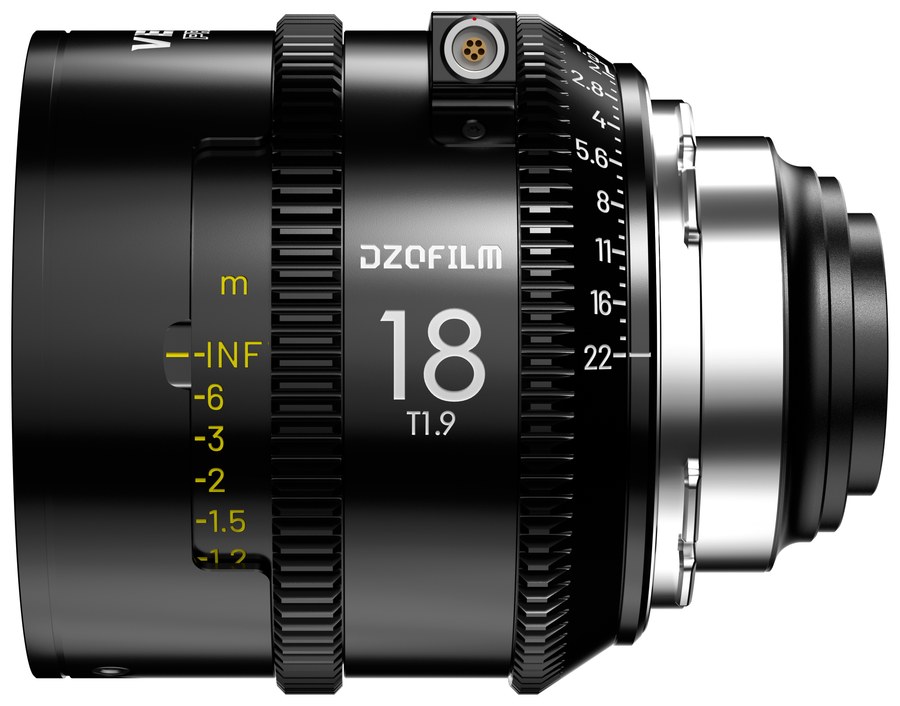 DZOFILM Education Set – izobraževalni komplet Catta Ace 35–80 mm + Vespid Prime2 18/24 mm, metrična – Vespid Prime2 18 mm T1,9