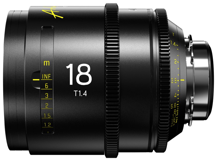 DZOFILM Arles Zoom 25–75 + Prime 18/100 mm – komplet, metrična, črn kovček – Arles Prime 18 mm T1,4
