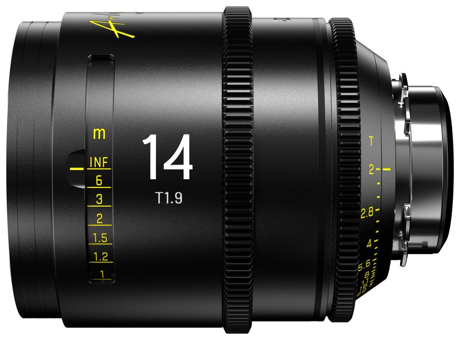 DZOFILM Arles Zoom 25–75 + Prime 14 mm – komplet, metrična, črn kovček – Arles Prime 14 mm T1,9