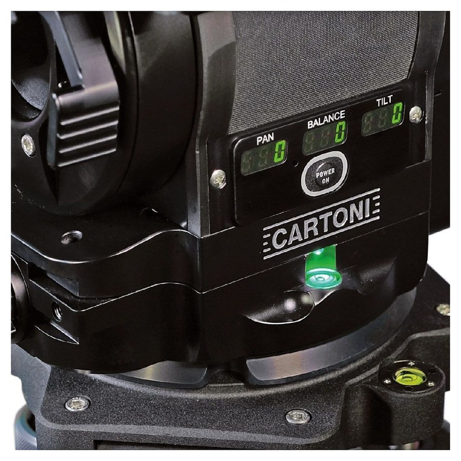 Cartoni Master 40 – Digitalni prikazovalniki in libela