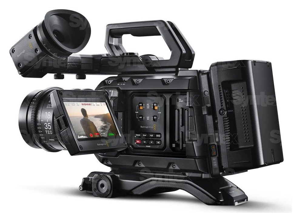 Blackmagic URSA Mini Pro 4.6K G2 – Upravljanje kot pri televizijski kameri